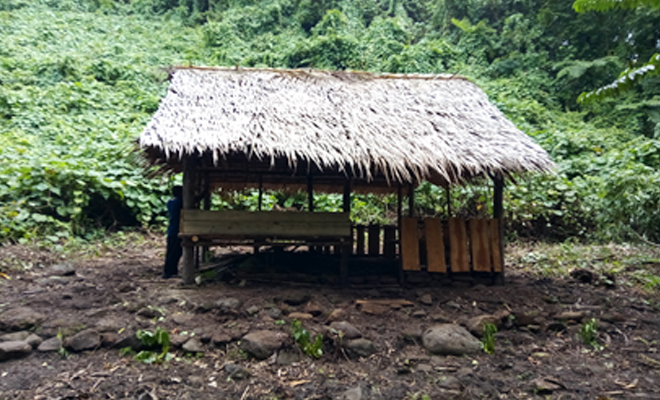 Resting House in Utwe Municipality, Kosrae, FSM