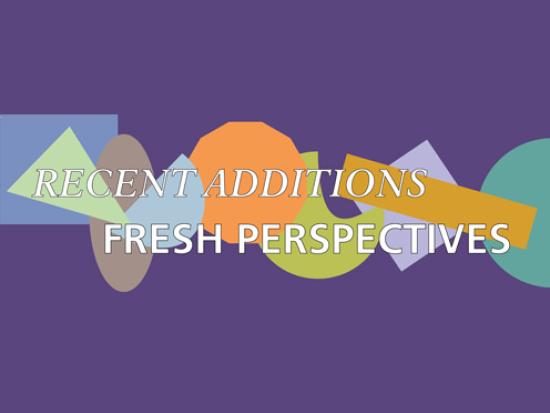 Exhibition icon for "Recent Addition & Fresh Perspectives"