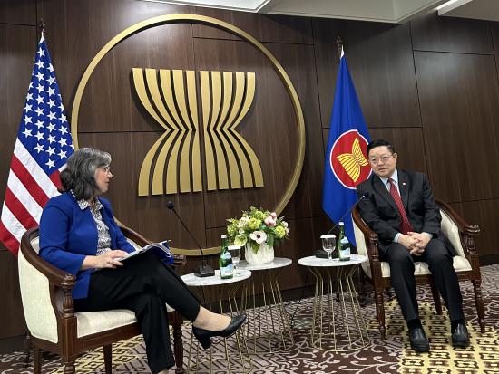 Assistant Secretary Carmen G. Cantor joined meeting with U.S. Ambassador to Thailand Robert Godec