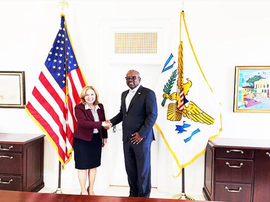 Assistant Secretary Cantor Meets With Virgin Islands Leaders  photo