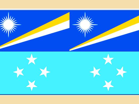 Marshall Islands and the Federated States of Micronesia logo