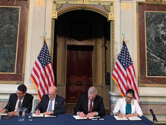 Secretary Haaland signs Federal Interagency Council on Outdoor Recreation agreement