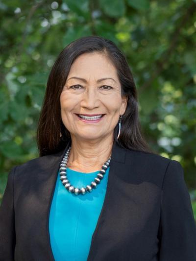 Image of the social justice leader Deb Haaland