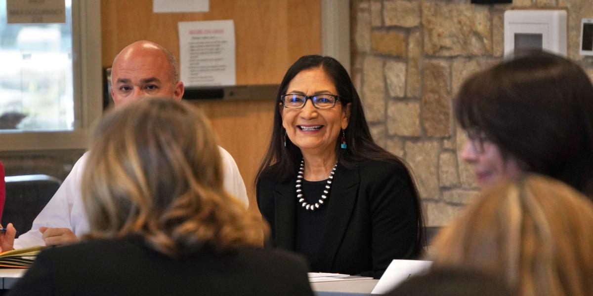 Secretary Haaland Highlights President Biden’s Investing In America ...