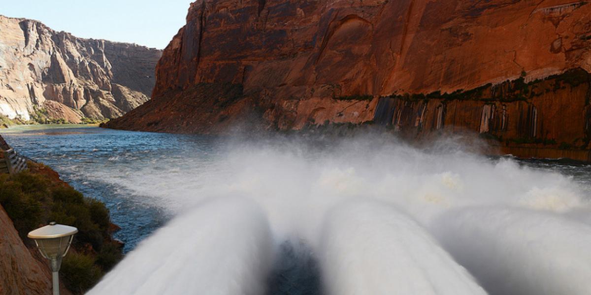 HighFlow Experiment Underway at Glen Canyon Dam Simulates Natural