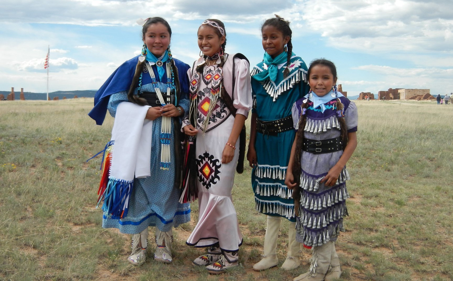 Fort Union Nm Nps Photo Tribal Girls Crop 