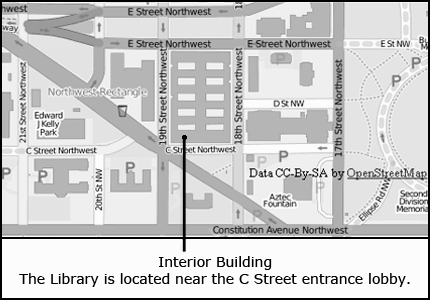 Map to the Interior Library