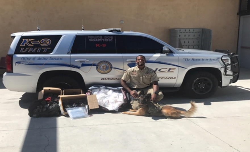 Interior’s Law Enforcement K-9 Unit Seizes More Than $4 Million Dollars ...