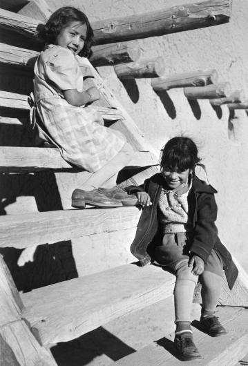 At San Ildefonso Pueblo, New Mexico New Mexico, 1942 Ansel Adams National Archives no. 79-AAP-04