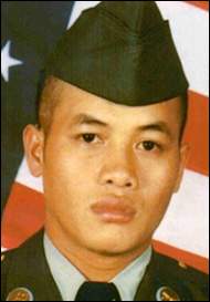 Army soldier Jose Charfauros Jr., 33, of Rota, Commonwealth of the Northern Mariana Islands.