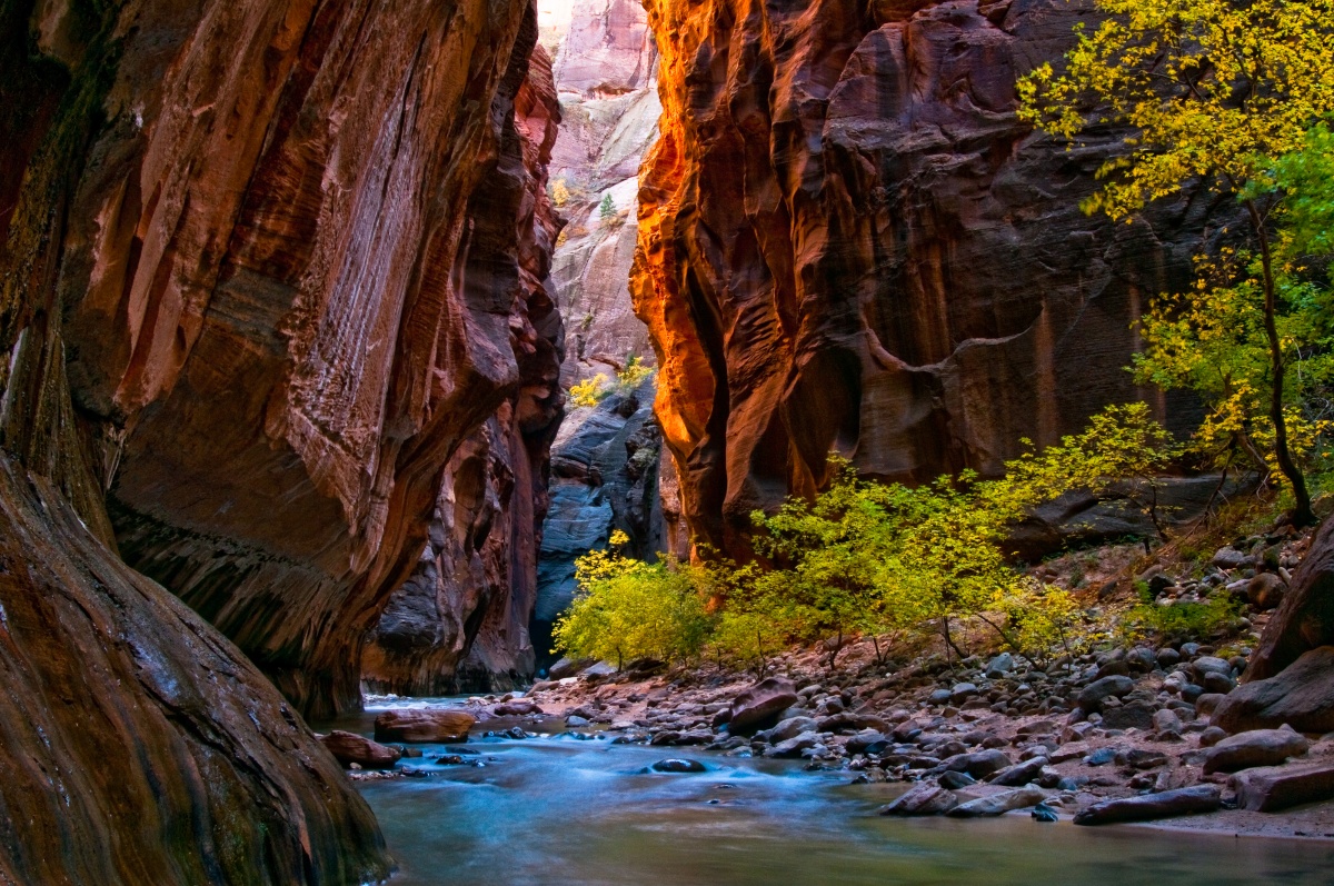river and canyon