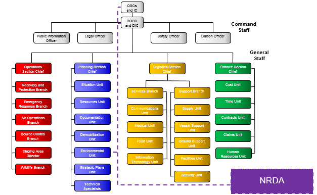 Area Command Organization Chart